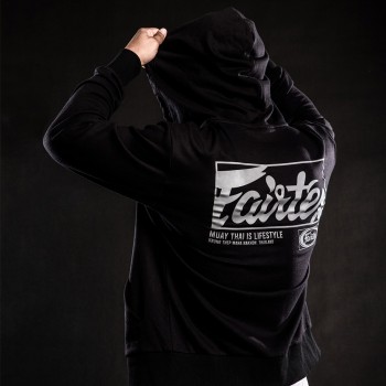 Fairtex FHS22 Худи На Молнии Тайский Бокс Черная